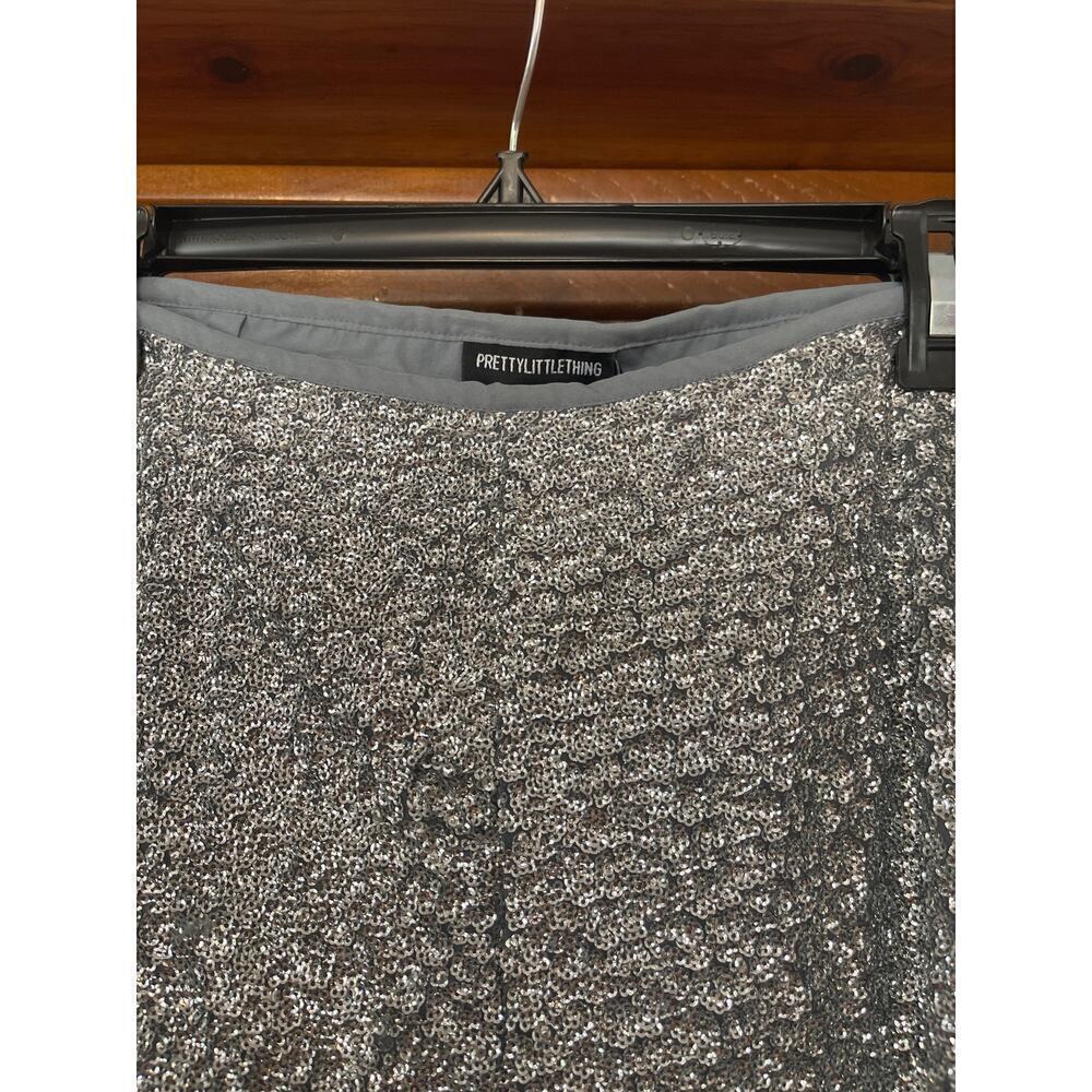 PRETRYLITTLETHINGS SEQUIN FLARE TROUSER SIZE 14 - Picture 2 of 7